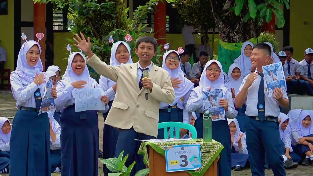 Kampanye dan Debat Terbuka Calon Ketua OSIS Masa Bakti 2026/2027.