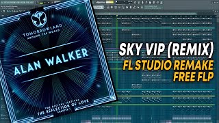 Alan Walker x Alex Skrindo - Sky VIP (Remix) [FULL FL Studio Remake + FREE FLP]