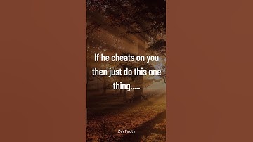 If he cheats on you then do just this 😠 #shorts #relationshipadvice