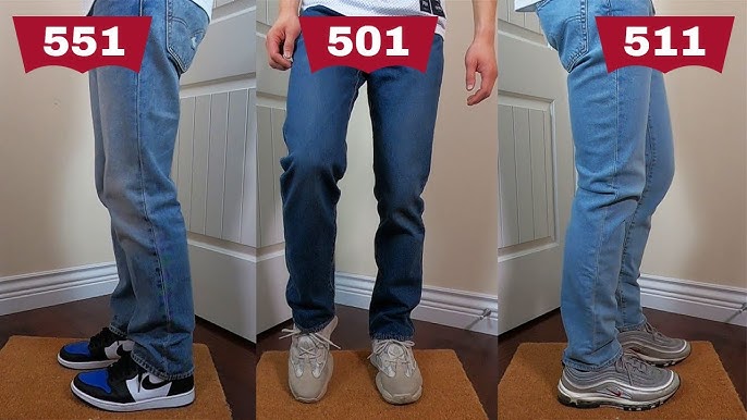 501 vs Levi's (Fit, Sizing, Comfort + More) - YouTube