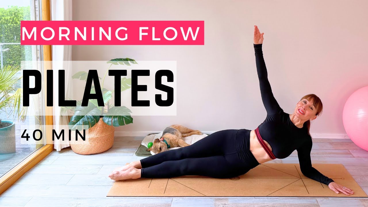 40 Min Morning Pilates | Mat pilates Flow Class for Full Body Strength, Tone and Flexibility
