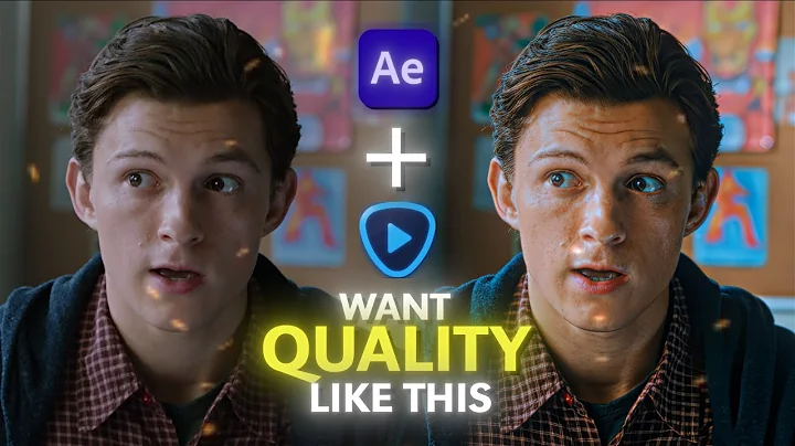 4K Quality Color Correction Tutorial | After Effect 4k CC | Topaz Best Settings