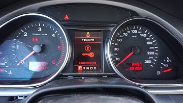 Audi A6 / A8 / Q7 ignition / tändning problem & fix