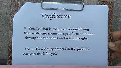 #softwareengineering #verification #validation #testing