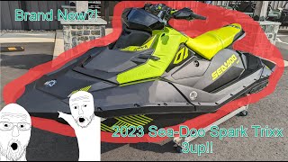 Another New Ski?! The 2023 SeaDoo Spark Trixx 3up