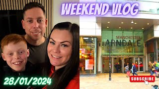 Weekend Vlog | 28th January 2023 | Our Wedding Anniversary and trip to Manchester ✨