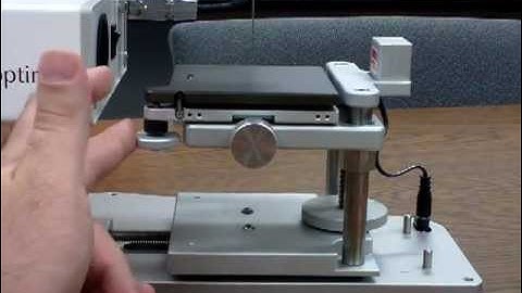 Day 2 - Adjusting the VCA Optima™ Stage