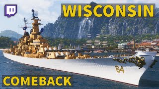 Wisconsin - Impressive Match | World of Warships