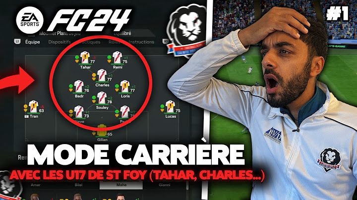 J1 : Je crée une carrière avec les U17 de Sainte Foy, on GALÈRE en Ligue 2 !
