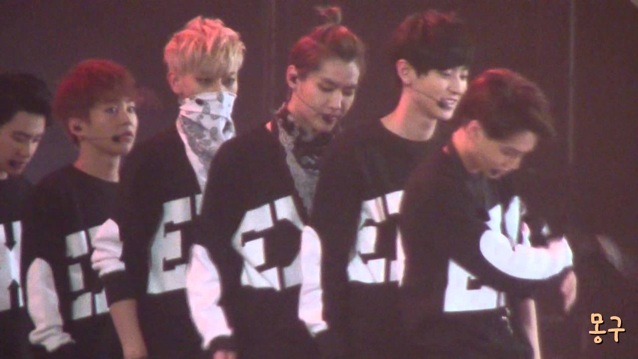 140116 골.디 EXO(엑소) _intro대기중 찬열이 장난장난_