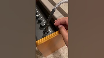 How to connect G1X Four Zoom Multi Effects processor to guitar amp and guitar!