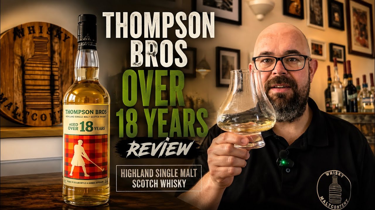 166 THOMPSON BROS 18 YEAR OLD WHISKY – A Hidden Highland Gem