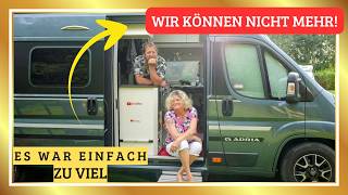 Italien. 🇮🇹 Das war zu viel für uns. 😩 Wir können nicht mehr!