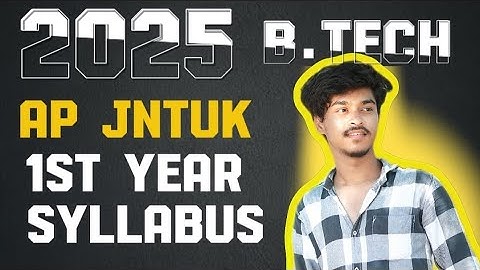 AP BTECH 2025 1st year syllabus!!jntuk!!Ap eamcet 2025 students alert 🚨!!web advancer!!Btech!!AP