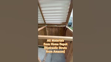 DIY 3 Garbage Bins Storage Unit 😊👷‍♂️🔨🔩 #shorts  #diy #carpentry