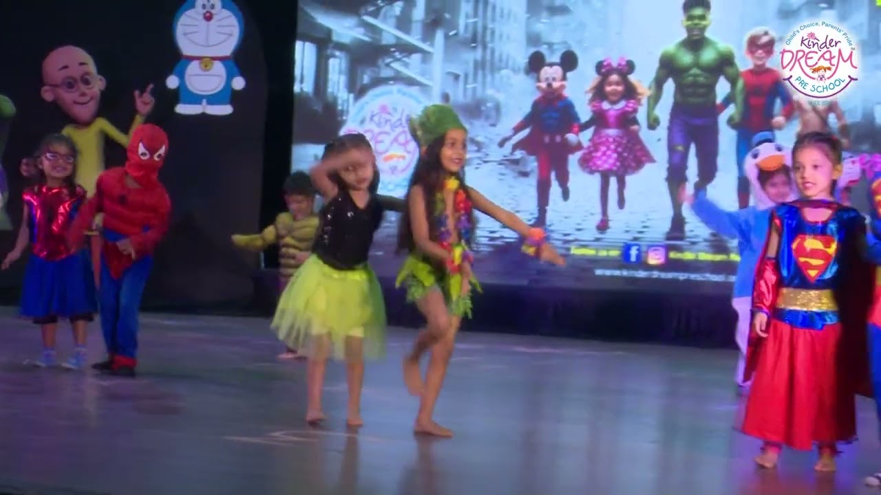 Little Heroes… Performance by Nursery Purple Student, Dhamdod Lumbha Road Branch, Bardoli.