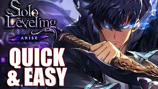 How to Download EARLY Solo Leveling: Arise & FAST Reroll! + WHO to Roll for! (PC/Android/iOS)