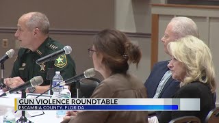 Sheriff hosts 2nd gun violence roundtable in Pensacola