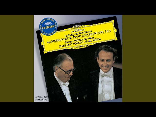 Beethoven - Concerto pour piano n°4:2è mvt : M.Pollini  / Orch Phil Vienne / K.Böhm