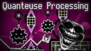 Quanteuse Processing with Clicks | Geometry Dash [Extreme Demon]