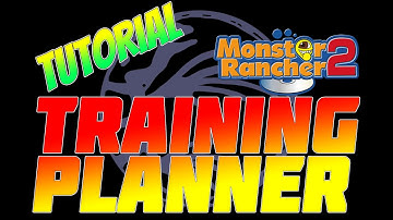 Training Planner: Feeding, Activities, and lifespan planning for Monster Rancher 2(+DX)