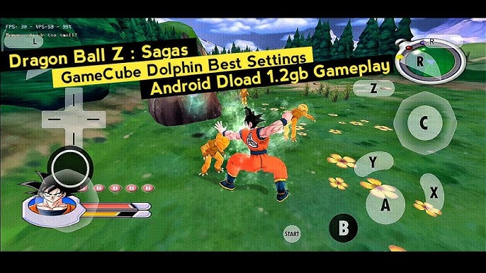 1 GB) Dragon Ball Z Budokai Tenkaichi 3 Wii Setting 30 FPS! - Dolphin MMJ  Android 