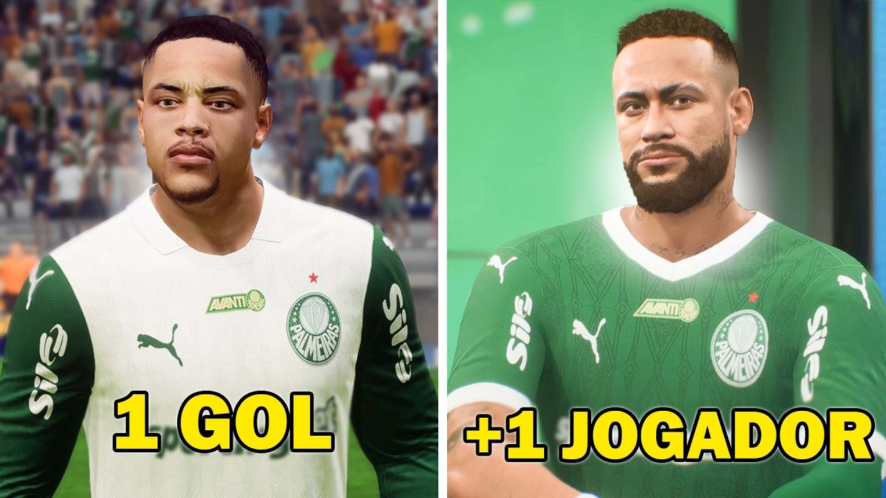 A cada GOL que o VITOR ROQUE e FLACO LOPEZ marca, PALMEIRAS melhora +1 JOGADOR!