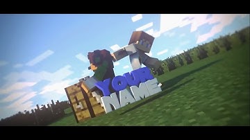 FREE Minecraft Animated Intro Template # 111 ¦ Blender ⁄ After Effects Template