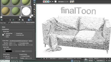 finalToonR4:  Hatching Tutorial (also exportable to 2D vector for Adobe)