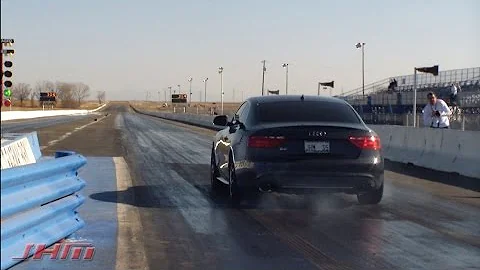 JHM B8 S5 4.2L V8 Record Setting - FASTEST (ALL MOTOR) 1/4 Mile Pass - 12.6 @ 108mph