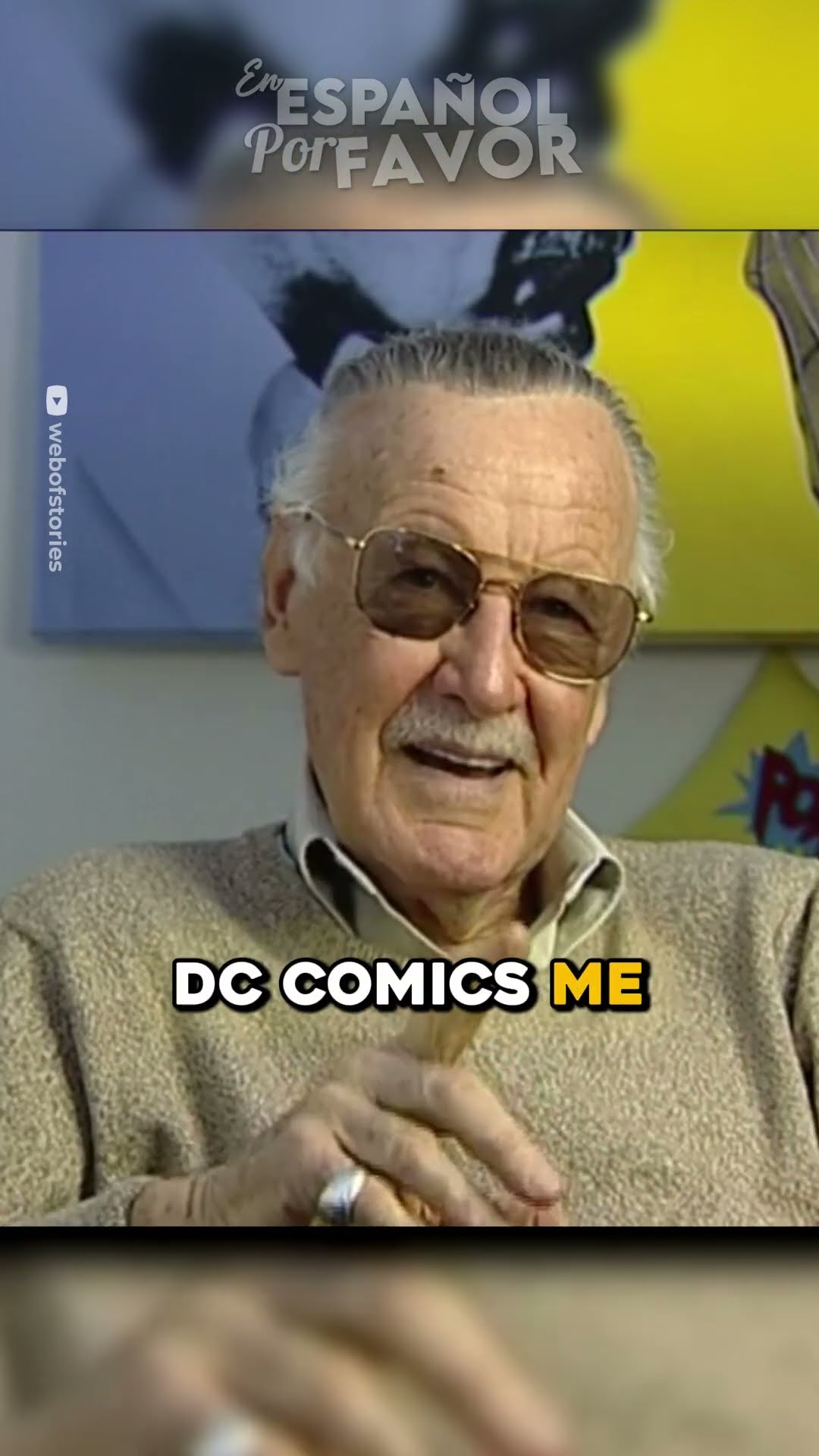 Stan Lee cambió todo el UNIVERSO de DC #español #dc #marvel #comics #superman #batman #flash #shorts