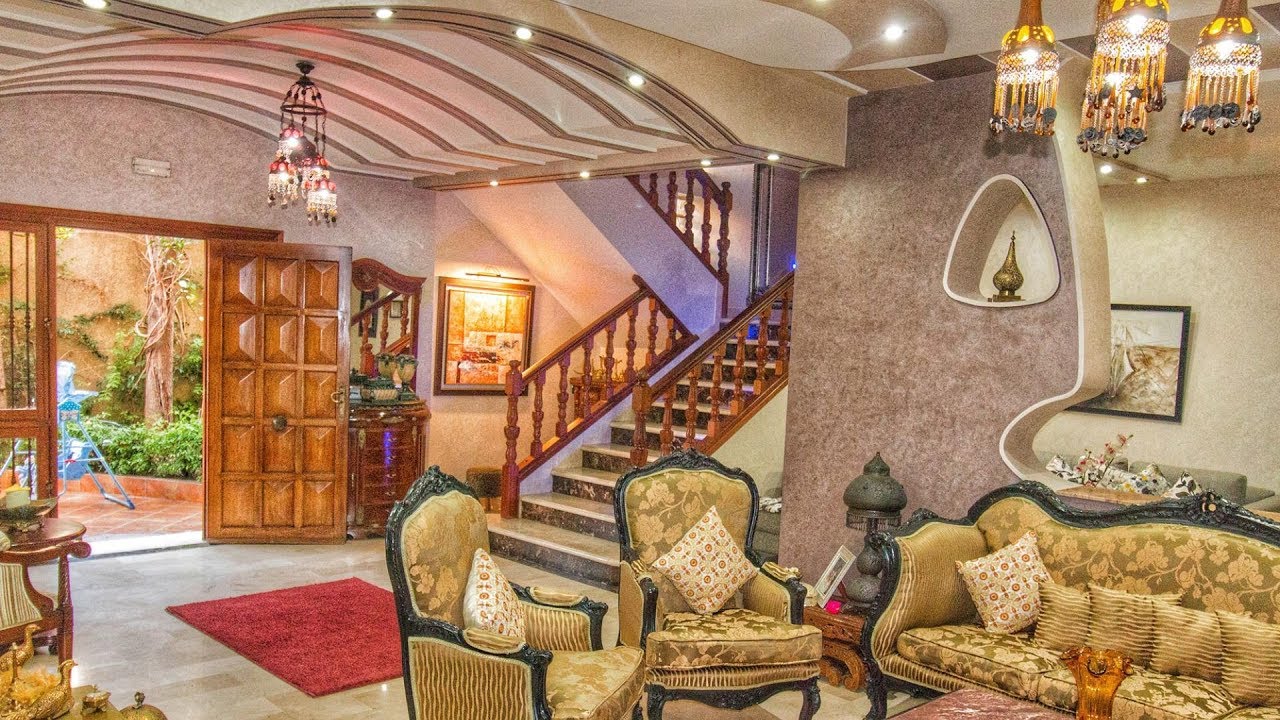 أجي تشوفو معايا هاذ الفيلا لي كاملة رخام من أروع ما يكون😍 غادي تعيش حياتك إذا شريتيها