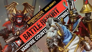 *OLD WORLD* Vampire Counts vs Bretonnia | Warhammer The Old World Battle Report