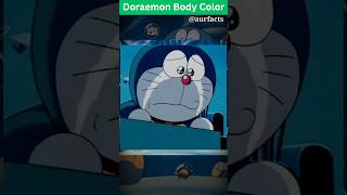 How Doraemon Body Color Changed | Crazy Facts | #facts #doraemon #cartoon