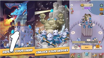 North Tower Gameplay Walkthrough #1 (Android, IOS)