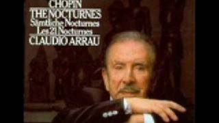 Video thumbnail of "Claudio Arrau Chopin  Nocturne 20 Op.  Phostumo"