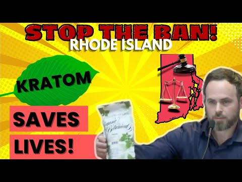 The Kratom Gals React: Rhode Island KCPA Senate Hearing