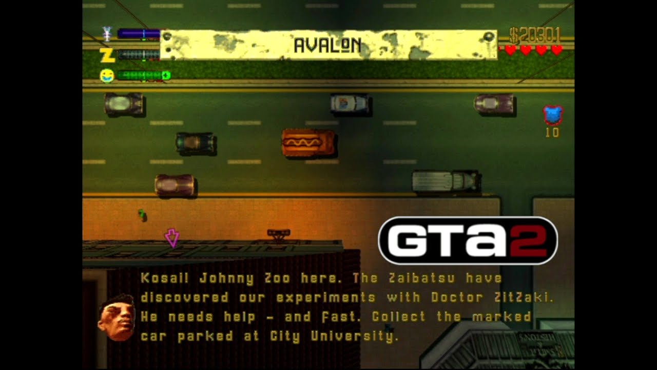 Grand Theft Auto 2 - Dreamcast Gameplay - YouTube
