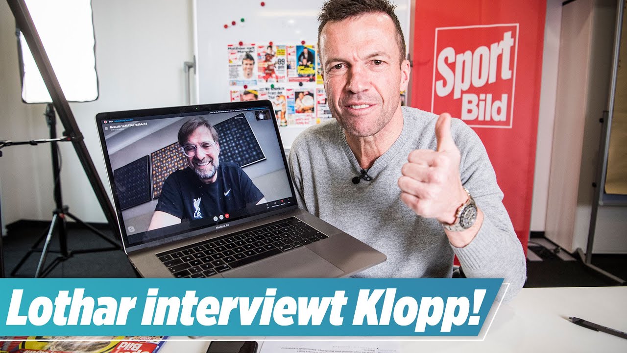 ⚽️Lothar Matthäus übernimmt SPORT BILD: Interview mit Jürgen Klopp
