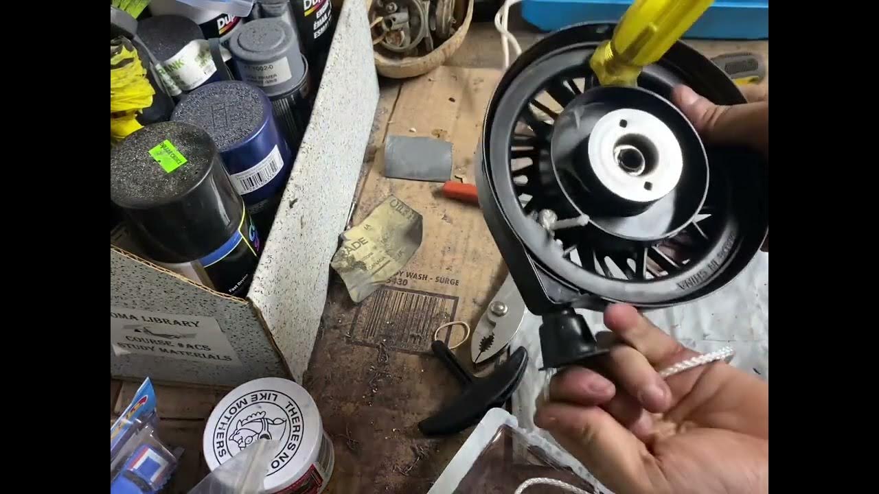 How to Remove and Replace Pull Cord Assembly 5HP 22inch Yardworks
