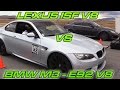 Lexus ISF vs BMW E92 M3