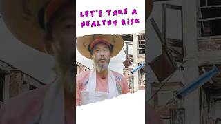 In Life, You Need to Take Healthy Risks #davidchoe #art #davidchoepodcast