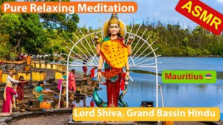 OM Chanting & chime - Relaxing and #meditative  sound from Lord Shiva, Grand Bassin Hindu Temple -
