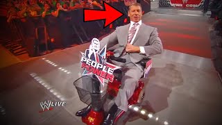 10 RARE Times Vince McMahon Broke Character In WWE