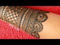 New stylish back hand mehndi design  easy mehndi design  mehndi ka design  mehndi simple bridal