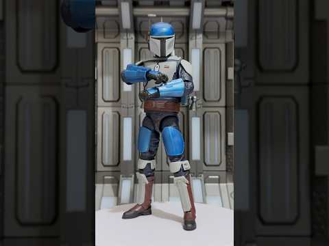 Star Wars The Black Series Mandalorian Fleet Commander 6-Inch Action Figure #starwars #hasbro