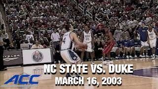 NC State vs. Duke Championship Game | ACC Men's Basketball Classic (2003)