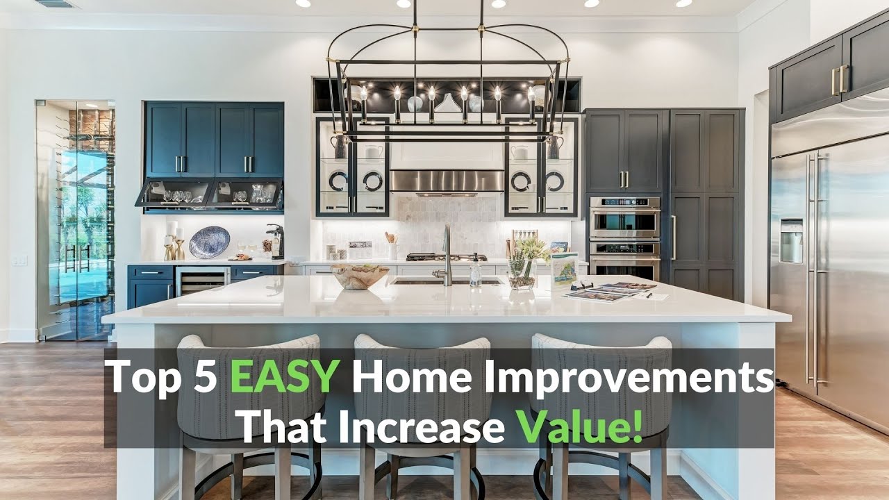 Easy & Cheap Home Improvements that Have the Best ROI in Resale - YouTube