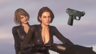 Resident Evil 4 Remake - Jill and Ashley in Battlesuits, Matilda Appreciation, Professional S+