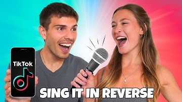 Reverse Singing Challenge *TIKTOK TREND*